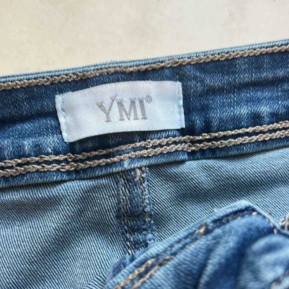 YMI Light Blue Denim Skirt - Picture 2 of 5